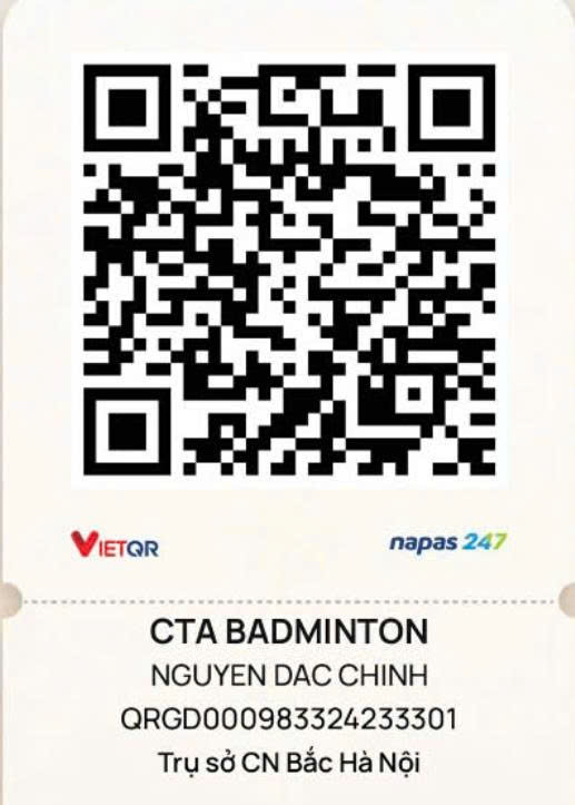 QR code chuyển khoản
